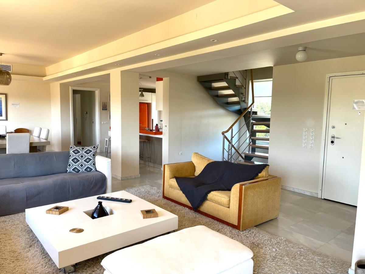 Legrena Beach Villa 苏尼翁 外观 照片
